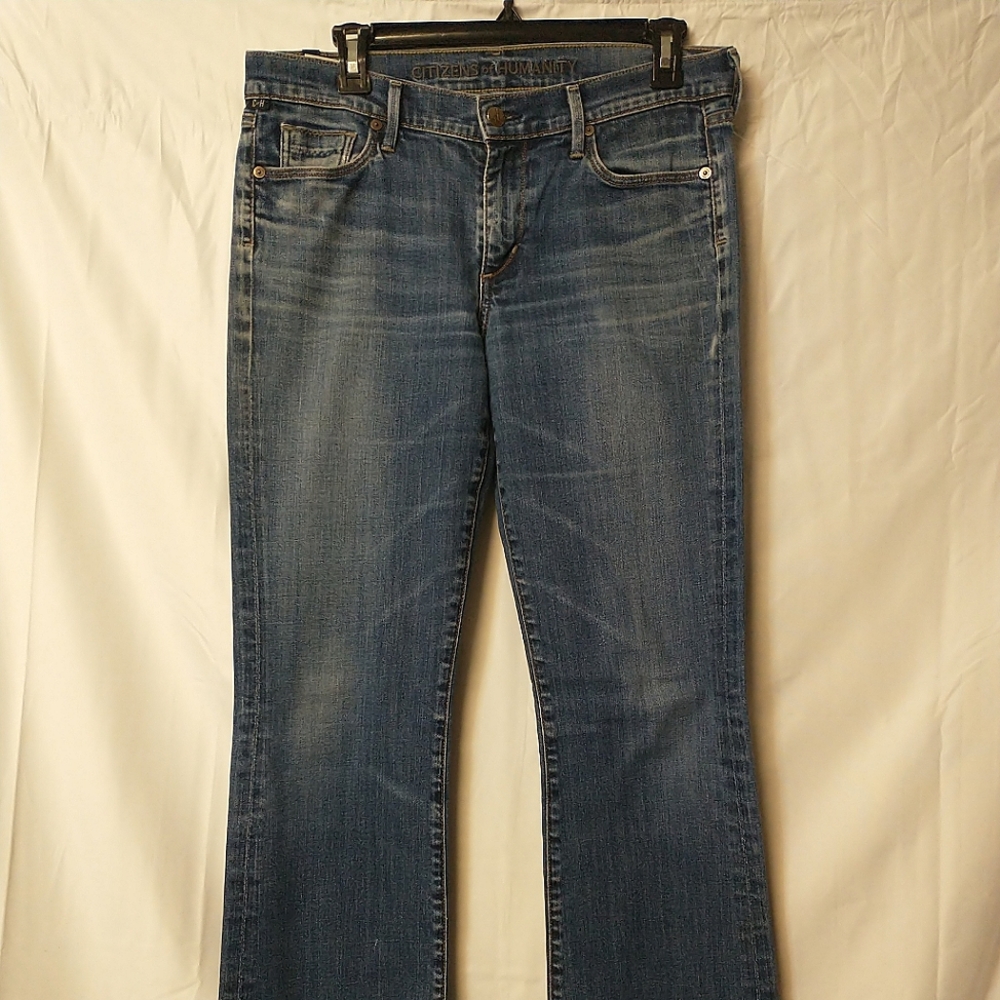 Citizens Of Humanity Women's Amber Medium Rise Bootcut Denim Jeans Size 30